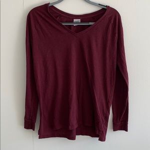 Victoria’s Secret PINK Long Sleeve V-Neck Shirt